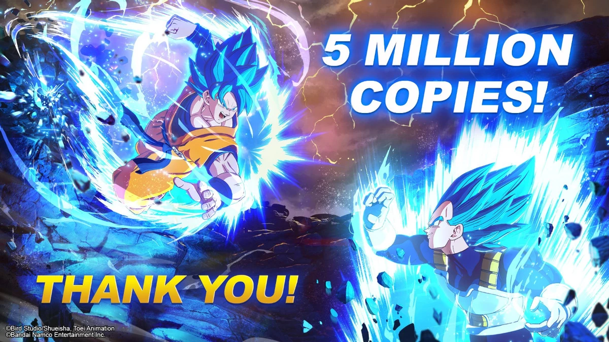 DRAGON BALL: Sparking! ZERO разошлась тиражом в пять миллионов копий DRAGON BALL: Sparking! ZERO разошлась тиражом в пять миллионов копий