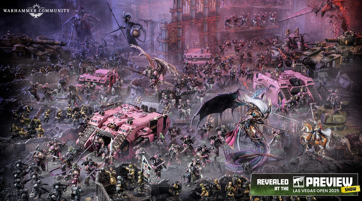 Знакомимся с новинками вселенной Warhammer с выставки Las Vegas Open 2025 Знакомимся с новинками вселенной Warhammer с выставки Las Vegas Open 2025