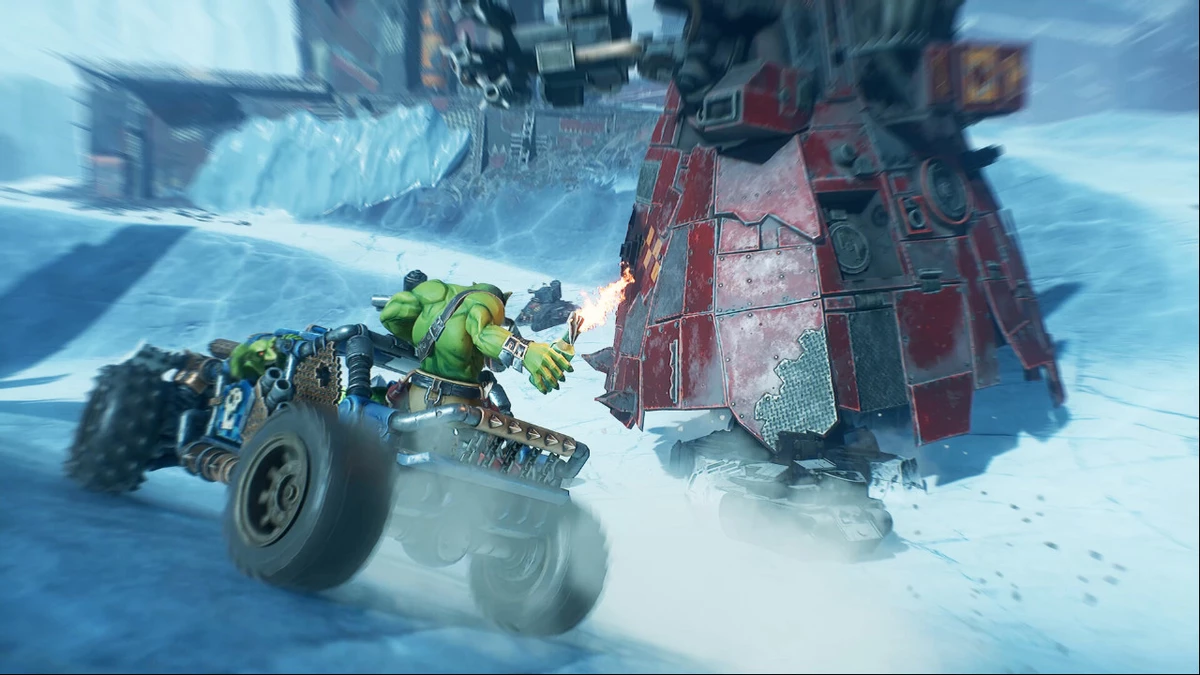 Готовь тачилу — ОБТ в Steam началось, вааагх! Трейлер Warhammer 40,000: Speed Freeks Готовь тачилу — ОБТ в Steam началось, вааагх! Трейлер Warhammer 40,000: Speed Freeks