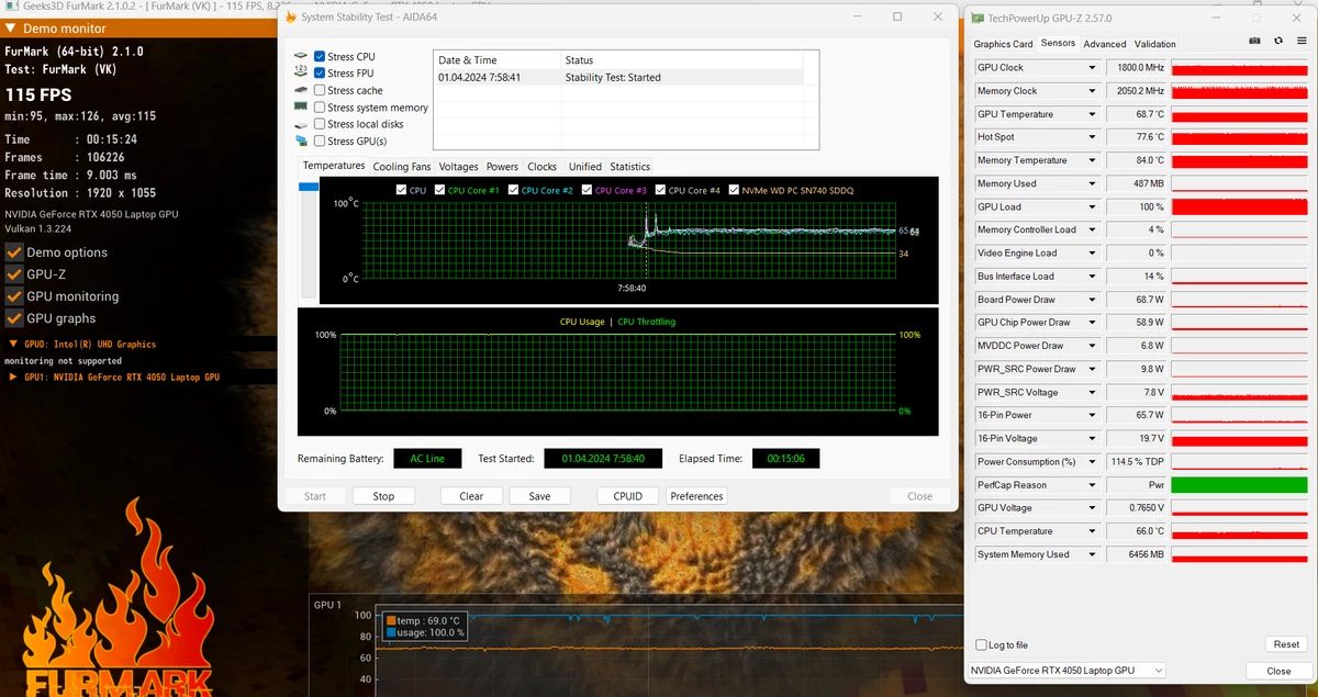 Обзор ноутбука Nitro V15 от Acer — i5-13420H и RTX 4050 в компактном корпусе Обзор ноутбука Nitro V15 от Acer — i5-13420H и RTX 4050 в компактном корпусе