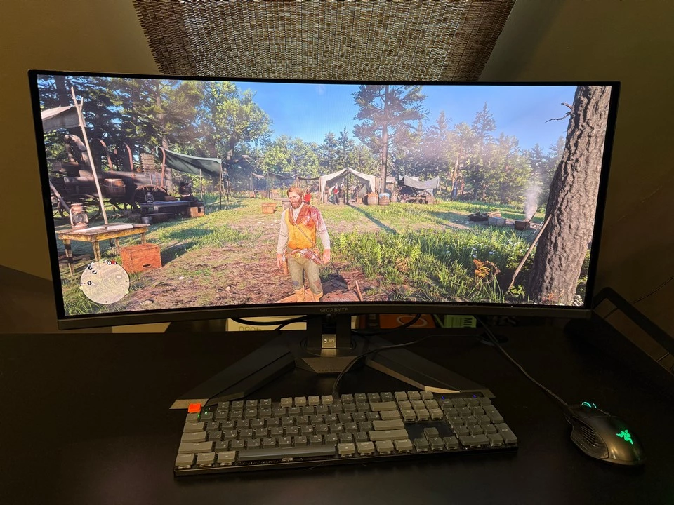 OLED-прорыв в играх: обзор GIGABYTE MO34WQC2 – монитор мечты для геймеров OLED-прорыв в играх: обзор GIGABYTE MO34WQC2 – монитор мечты для геймеров