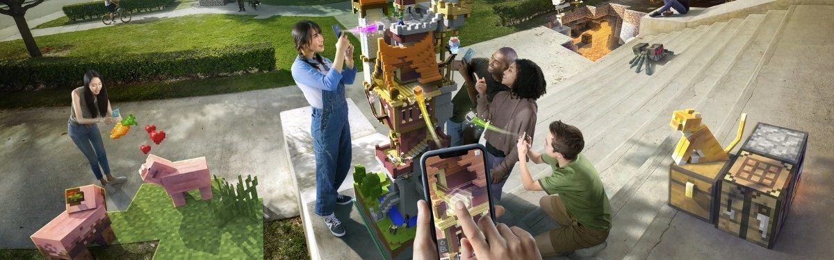 Minecraft Earth - Состоялся запуск сервиса в России Minecraft Earth - Состоялся запуск сервиса в России
