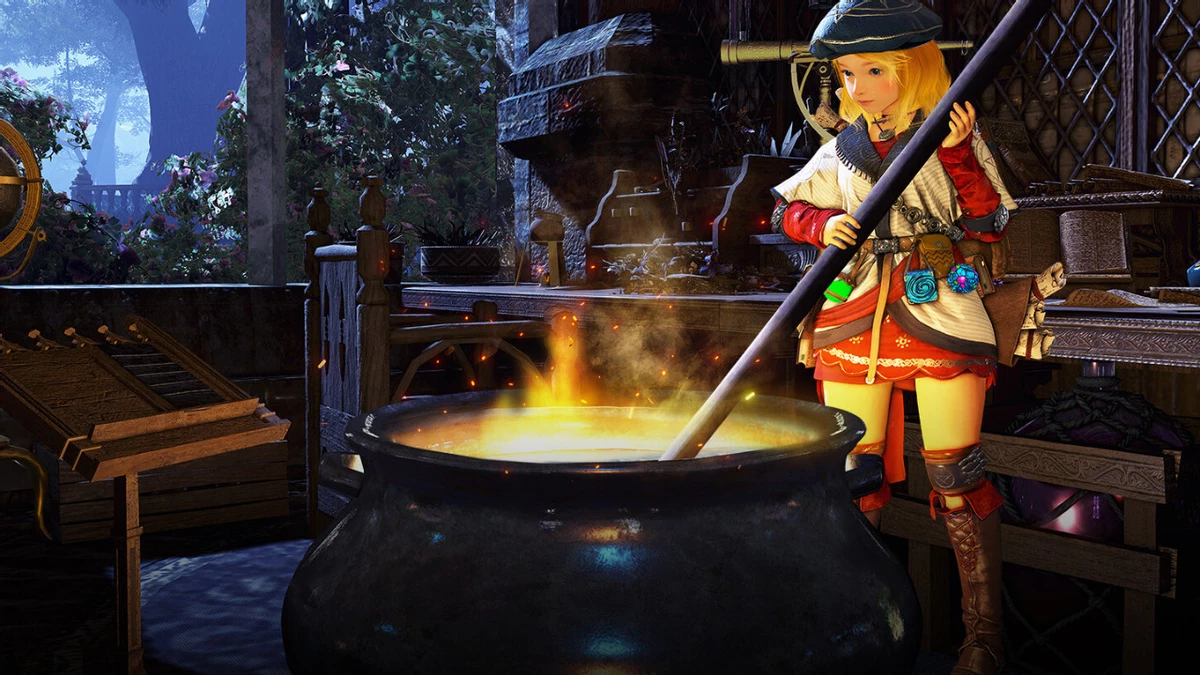 Детали летнего Хидельского балла в MMORPG Black Desert Детали летнего Хидельского балла в MMORPG Black Desert