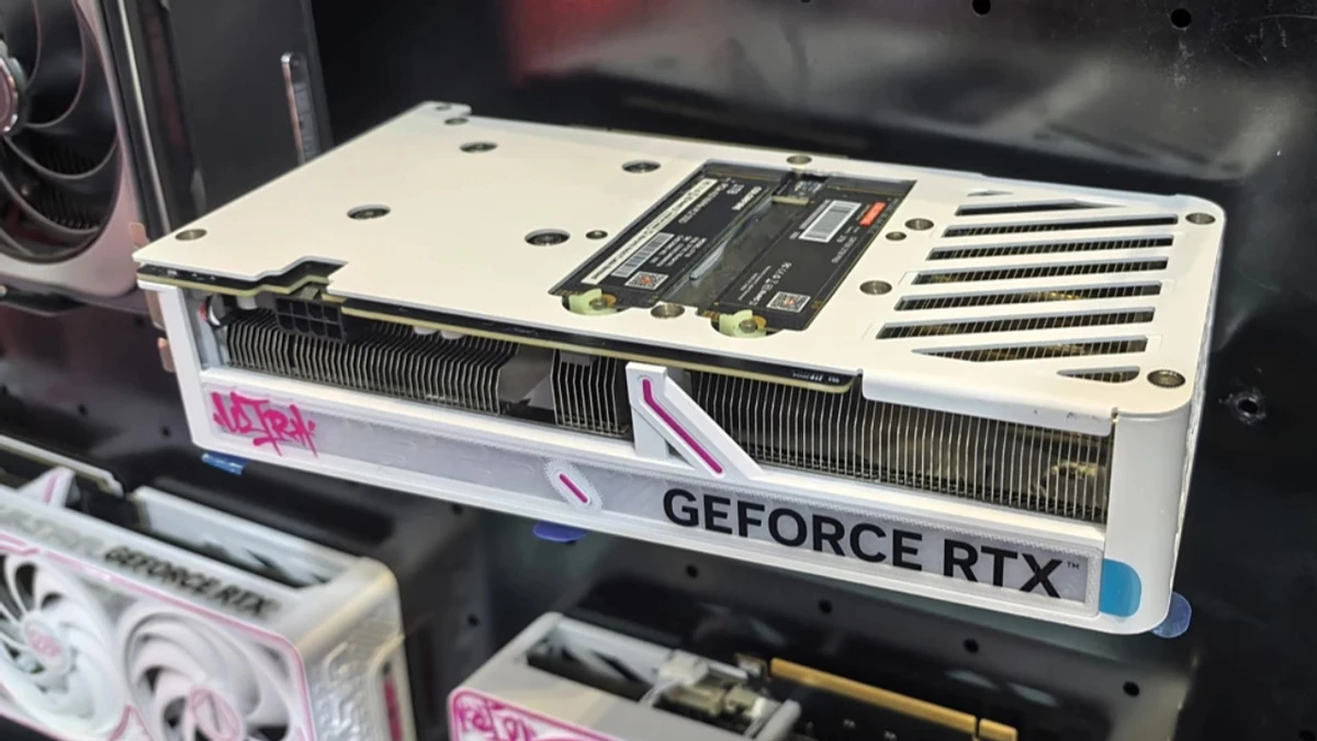 Глупый пример заразителен: COLORFUL показала видеокарту RTX 50XX с двумя слотами под M.2 SSD Глупый пример заразителен: COLORFUL показала видеокарту RTX 50XX с двумя слотами под M.2 SSD