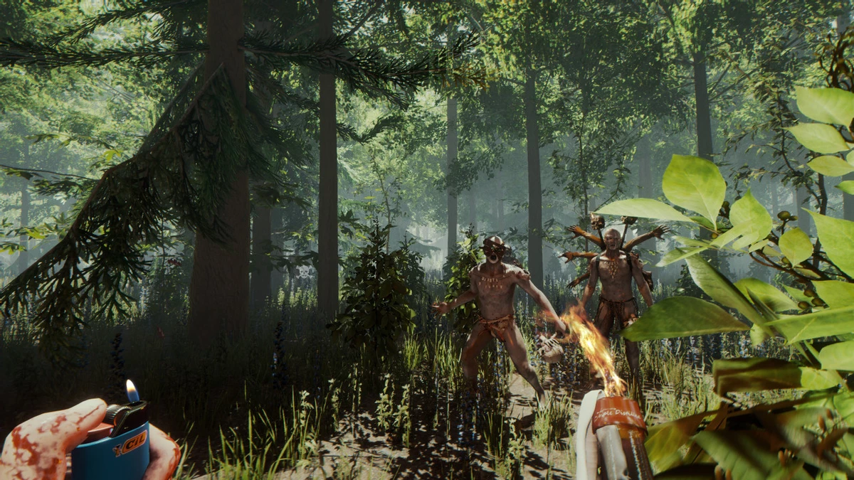 Геймеры ломанулись в старенькую выживалку The Forest Геймеры ломанулись в старенькую выживалку The Forest