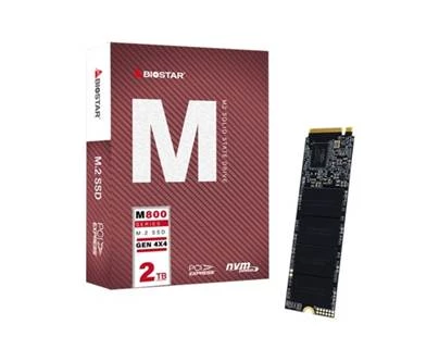 Biostar представили SSD накопители серии M800, для геймеров и создателей контента Biostar представили SSD накопители серии M800, для геймеров и создателей контента