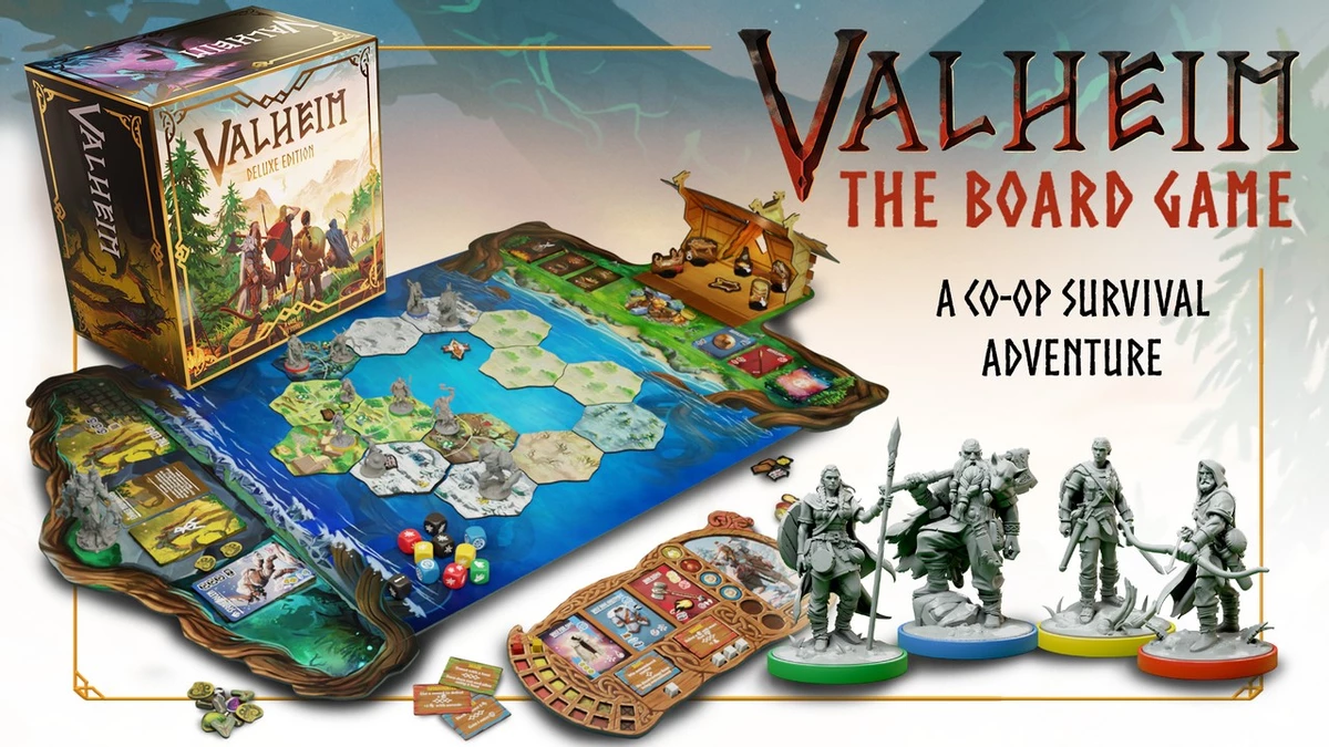 Предзаказ и сбор денег за настолку Valheim: The Board Game стартовал Предзаказ и сбор денег за настолку Valheim: The Board Game стартовал