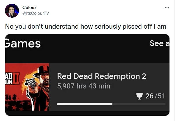 Фанат Red Dead Redemption 2, наигравший почти 6 000 часов на Stadia, просит Rockstar о переносе персонажа Фанат Red Dead Redemption 2, наигравший почти 6 000 часов на Stadia, просит Rockstar о переносе персонажа