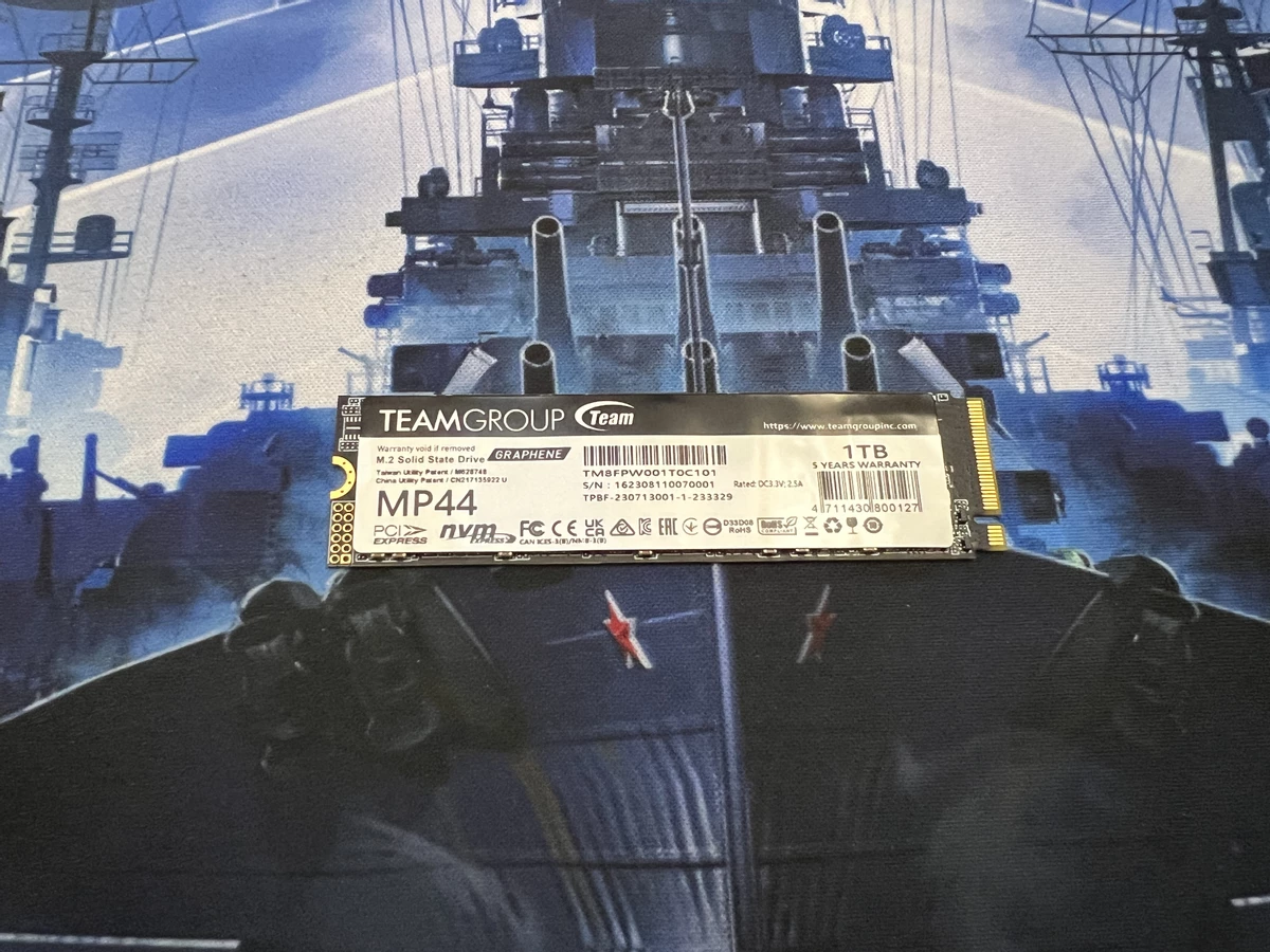 Обзор быстрого SSD MP44 от TeamGroup со скоростью чтения более 7000 Мб/с Обзор быстрого SSD MP44 от TeamGroup со скоростью чтения более 7000 Мб/с