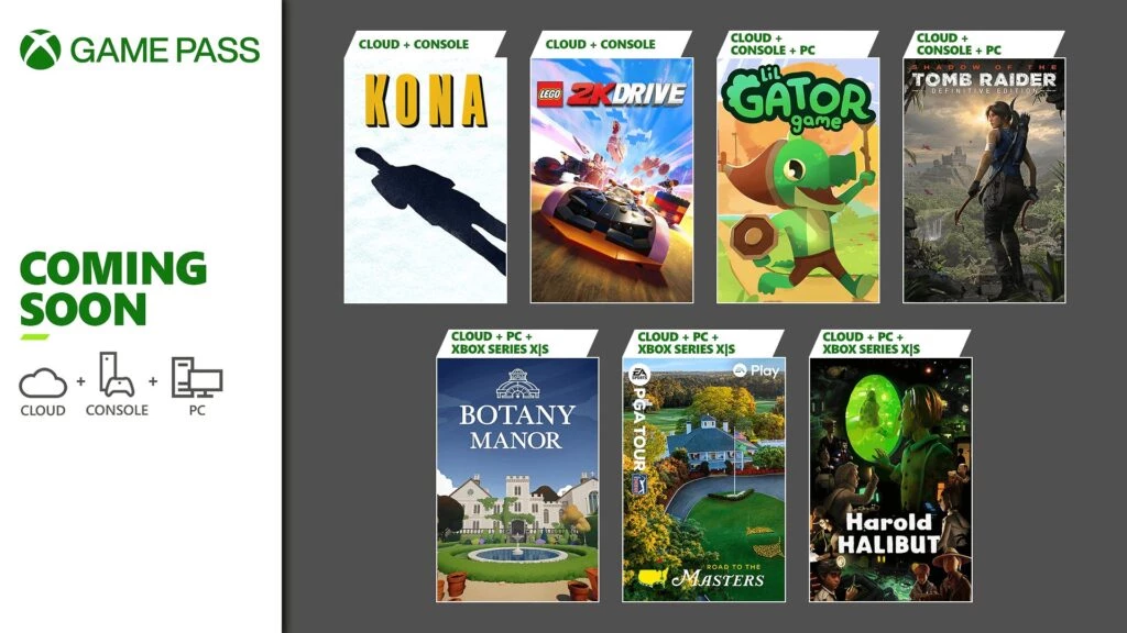 Список новых игр для Game Pass на апрель Список новых игр для Game Pass на апрель