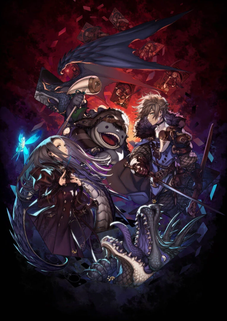Множество скриншотов Voice Of Cards, карточной JRPG Йоко Таро Множество скриншотов Voice Of Cards, карточной JRPG Йоко Таро