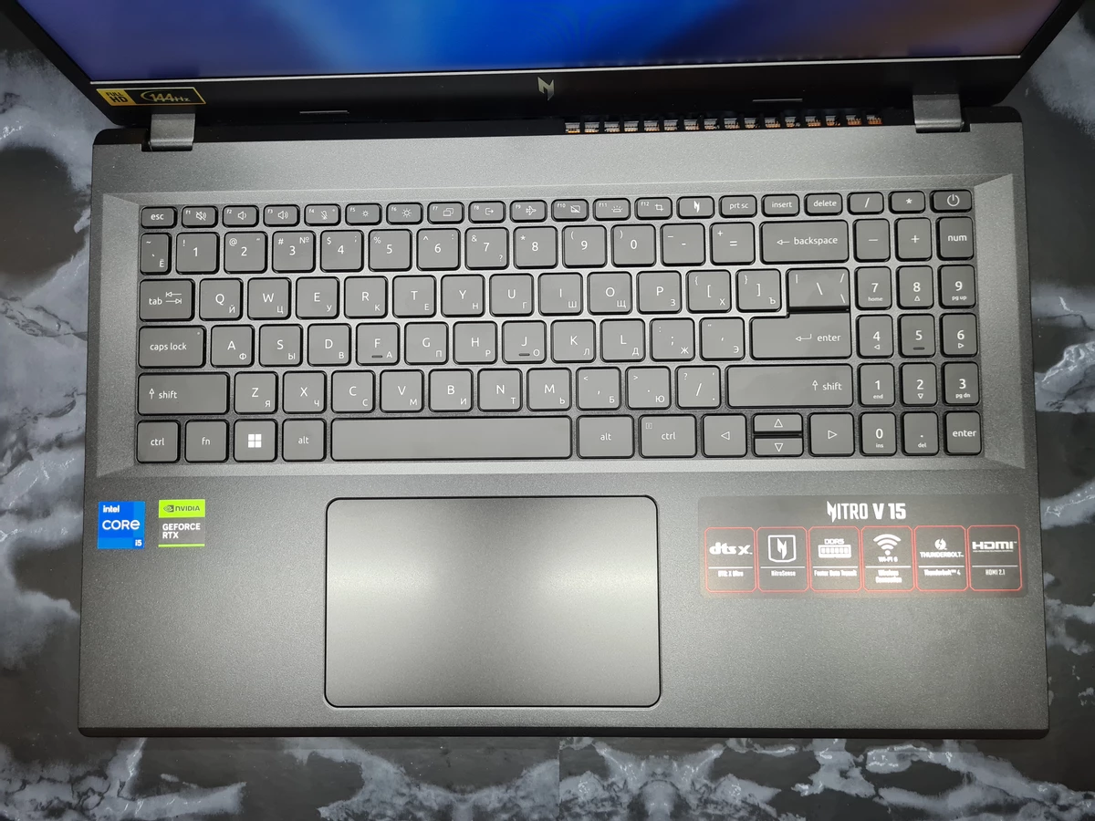 Обзор ноутбука Nitro V15 от Acer — i5-13420H и RTX 4050 в компактном корпусе Обзор ноутбука Nitro V15 от Acer — i5-13420H и RTX 4050 в компактном корпусе
