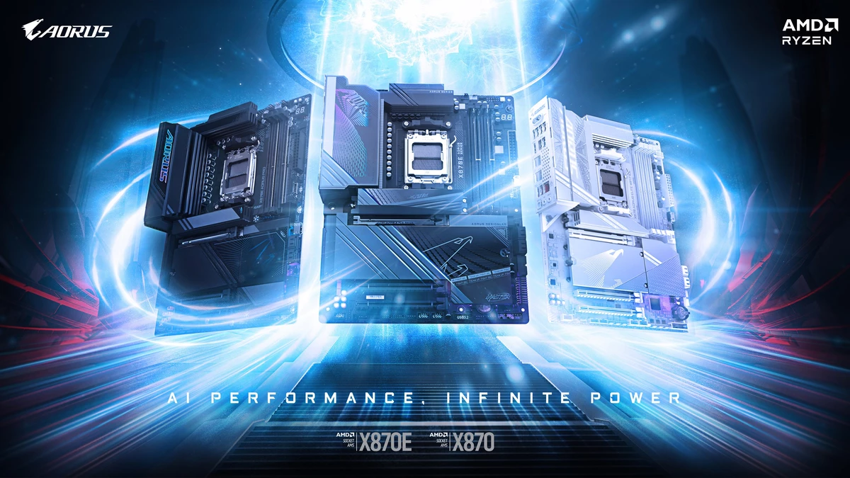 Gigabyte анонсировала новое поколение материнских плат X870E/X870 с поддержкой ИИ Gigabyte анонсировала новое поколение материнских плат X870E/X870 с поддержкой ИИ