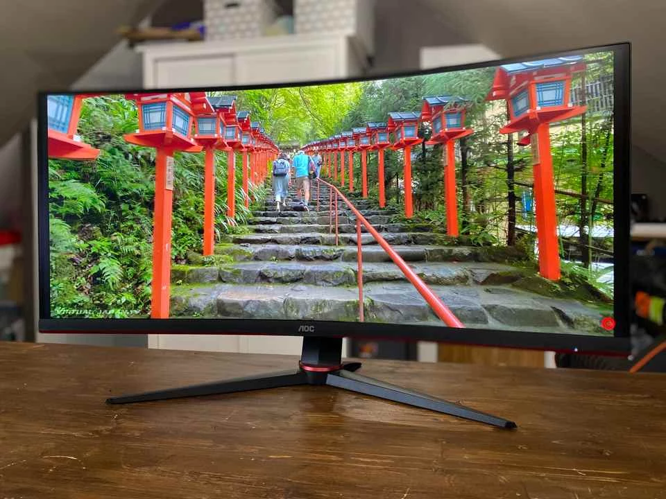 Обзор игрового монитора AOC CU34G2 Обзор игрового монитора AOC CU34G2