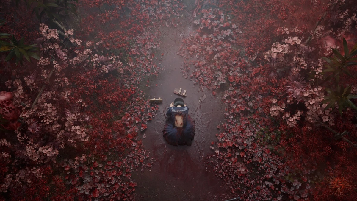 Запись начальной сцены Silent Hill f с выставки Anime Expo 2025 Запись начальной сцены Silent Hill f с выставки Anime Expo 2025
