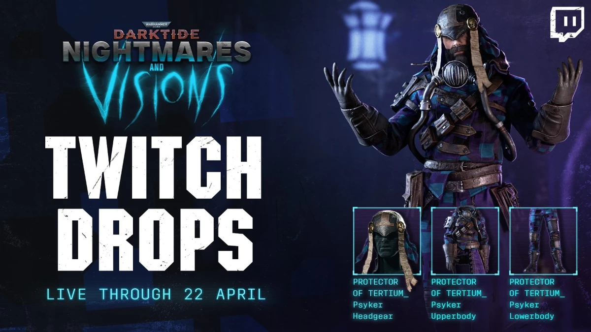 Не упустите возможность получить комплект брони в Warhammer 40,000: Darktide за просмотр Twitch Не упустите возможность получить комплект брони в Warhammer 40,000: Darktide за просмотр Twitch