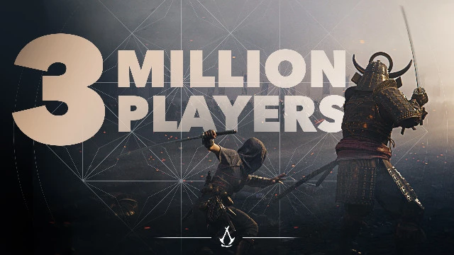 У Assassin’s Creed Shadows три миллиона игроков и второй результат в серии по доходу за первый день