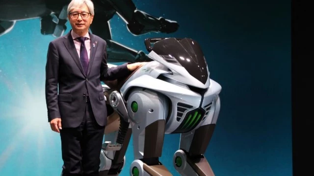 Лошади все? Kawasaki представила робо-коня Corleo