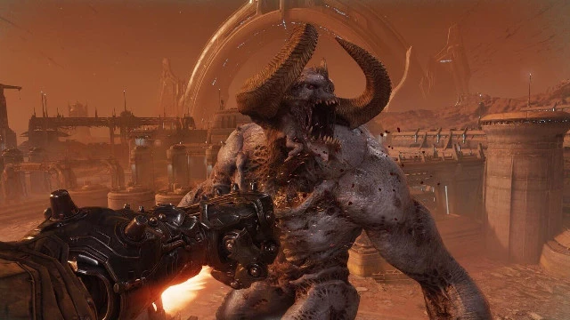 Щит-пила, открытая локация, робот и дракон — игровой процесс DOOM: The Dark Ages