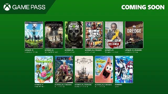 Game Pass в апреле: от GTA 5 и CoD: MW2 до Clair Obscur: Expedition 33